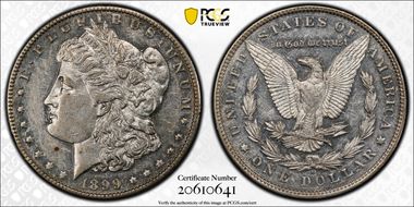1899-O $1 VAM 31, Micro O AU53