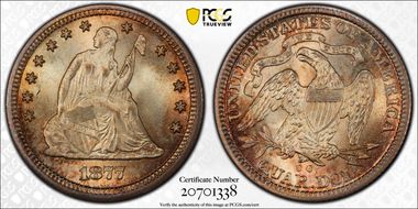 1877-CC 25C MS67