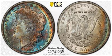 1885-O $1 MS65