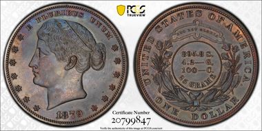 1879 $1 J-1623 PR63BN
