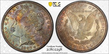 1880-S $1 MS64