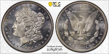 1900-S $1 MS64PL