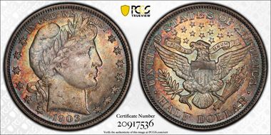 1903 50C MS61
