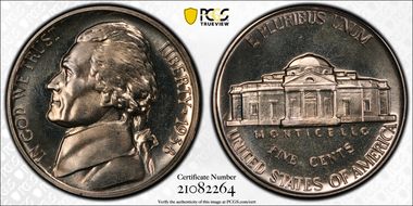 1938 5C Re-Engraved Obv Design FS-402 PR66