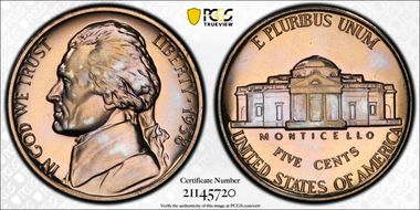 1938 5C Re-Engraved Obv Design FS-403 PR66