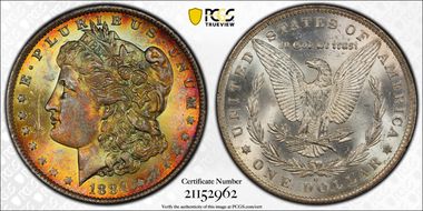 1884-O $1 MS63