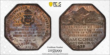 1901 Lesher $ HK-793 Sam Cohen MS63