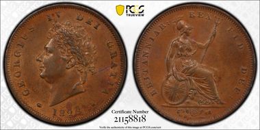 1826 1D S-3823 MS64BN