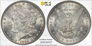 1894 $1 MS61