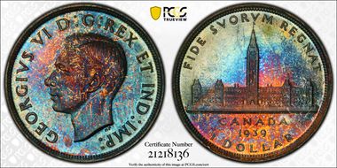 1939 S$1 Matte SP66