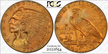 1929 $2.50 MS65+