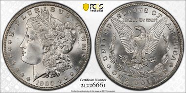 1900-O $1 MS66+