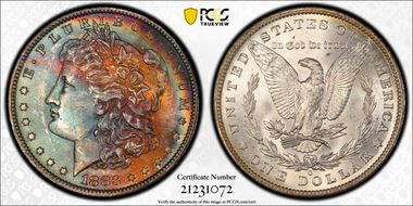 1883-O $1 MS63
