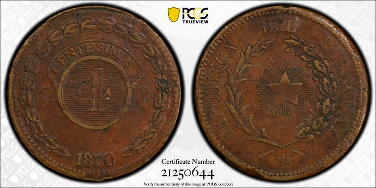 Cert 21250644 - Coin Image