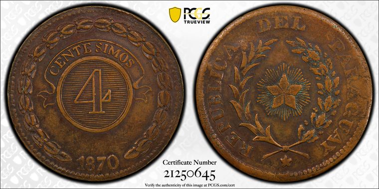 Cert 21250645 - Coin Image
