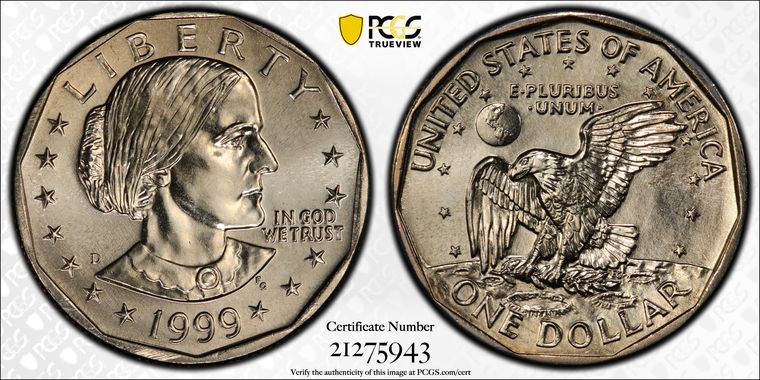 Cert 21275943 - Coin Image