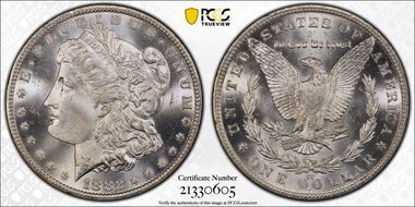 1882-CC $1 MS66