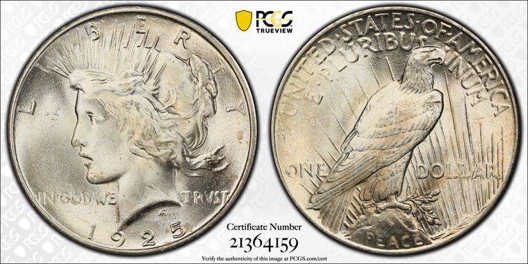 Cert 21364159 - Coin Image