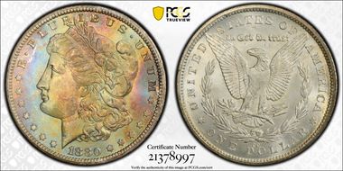 1880-CC $1 MS65+