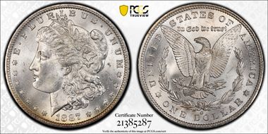 1887-O $1 MS64