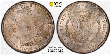 1897-S $1 MS66