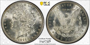 1891-S $1 MS63