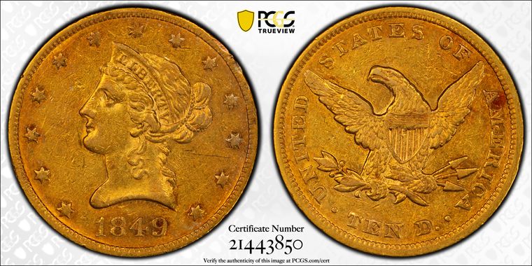 Cert 21443850 - Coin Image