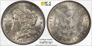 1901 $1 MS62