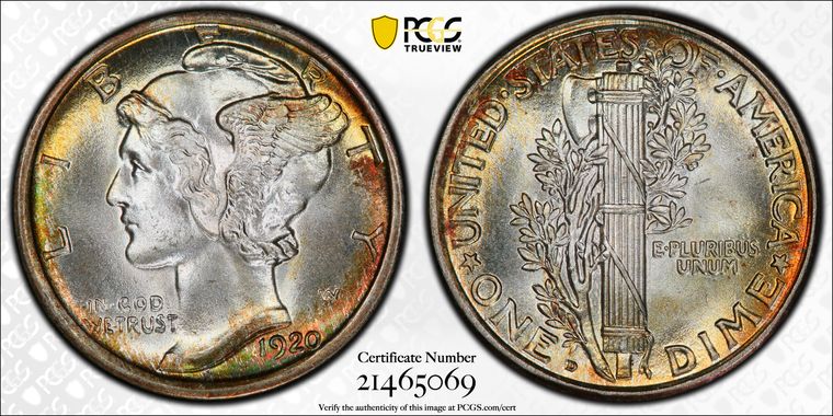 Cert 21465069 - Coin Image