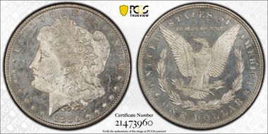1880/9-S $1 MS64DMPL