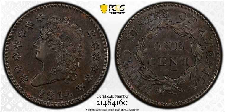 Cert 21484160 - Coin Image