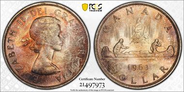 1963 S$1 MS65