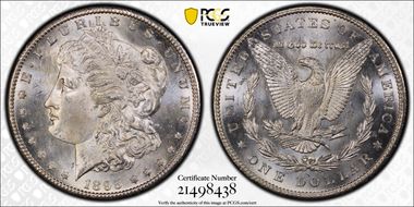 1895-S $1 MS64