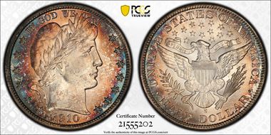 1910-S 50C MS67+