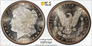 1885-S $1 MS64PL