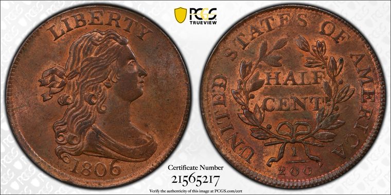 Cert 21565217 - Coin Image