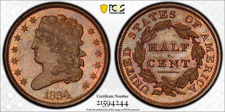 Cert 21594244 - Coin Image