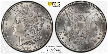 1896-S $1 MS63