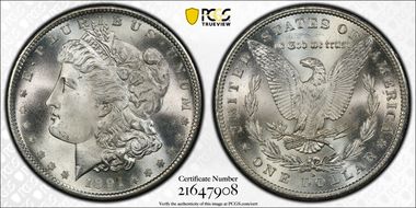 1891-S $1 MS66