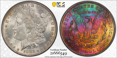 1885-O $1 MS65
