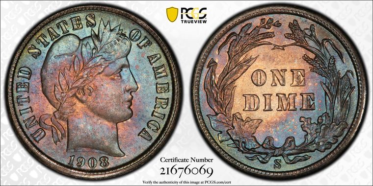 Cert 21676069 - Coin Image