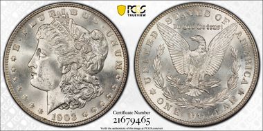 1903 $1 MS66
