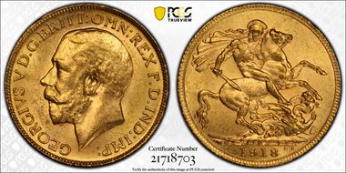 1918-C Sov S-3997 MS63