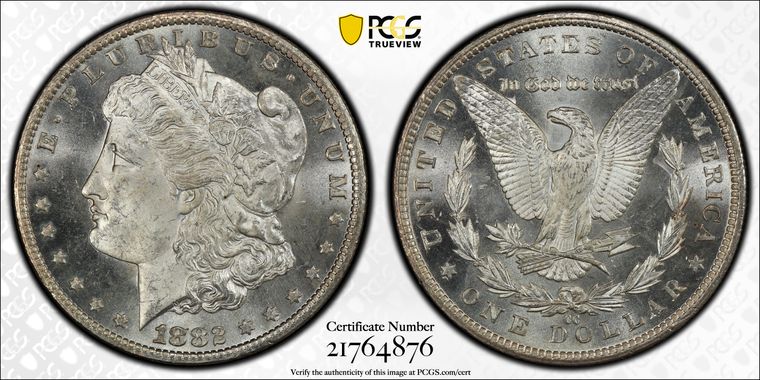 Cert 21764876 - Coin Image