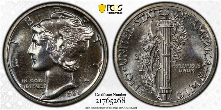 Cert 21765268 - Coin Image