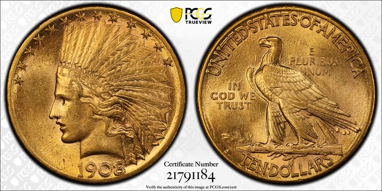 Cert 21791184 - Coin Image