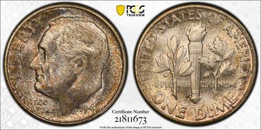 1949-S 10C MS67FB