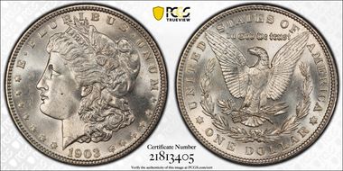 1903 $1 MS64