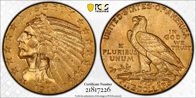 Cert 21817226 - Coin Image