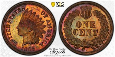 1865 1C PR65RB